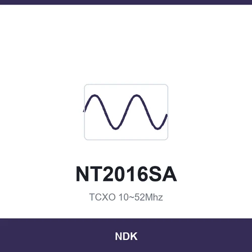 NDK NT2016SA TCXO 10~52Mhz 2.0x1.6x0.8