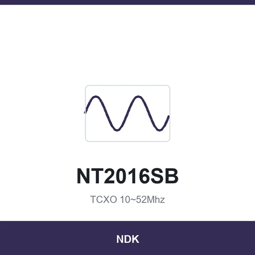 NDK NT2016SB TCXO 10~52Mhz 2.0x1.6x0.8