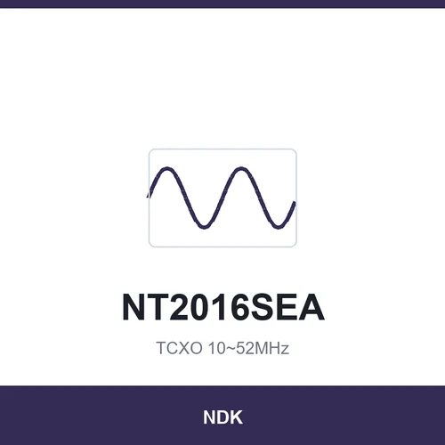 NDK NT2016SEA TCXO 10~52MHz 2.0x1.6x0.8