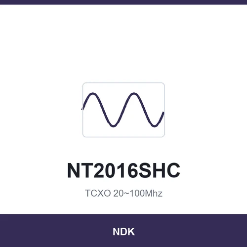 NDK NT2016SHC TCXO 20~100Mhz 2.0x1.6x0.8