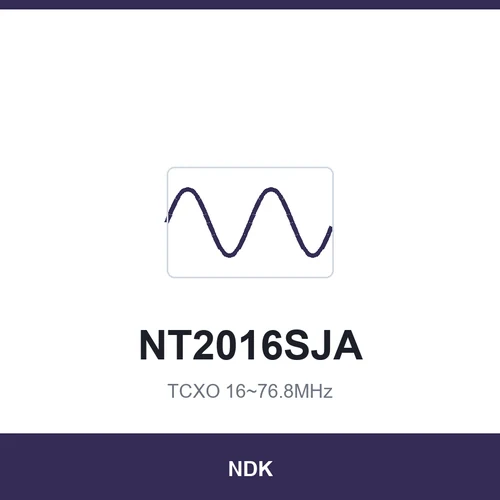 NDK NT2016SJA TCXO 16~76.8MHz 2.0x1.6x0.8