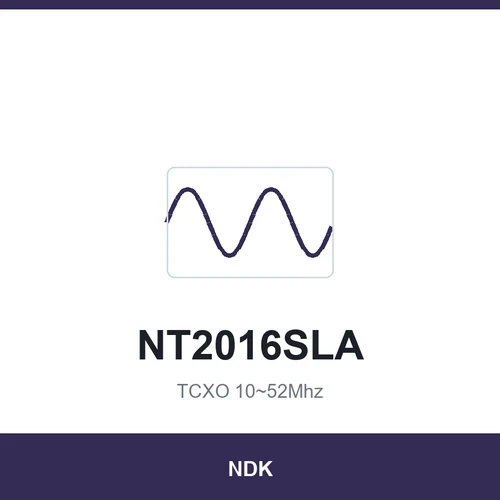 NDK NT2016SLA TCXO 10~52Mhz 2.0x1.6x0.8