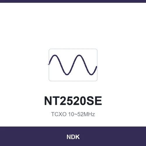 NDK NT2520SE TCXO 10~52MHz 2.5x2.0x0.9