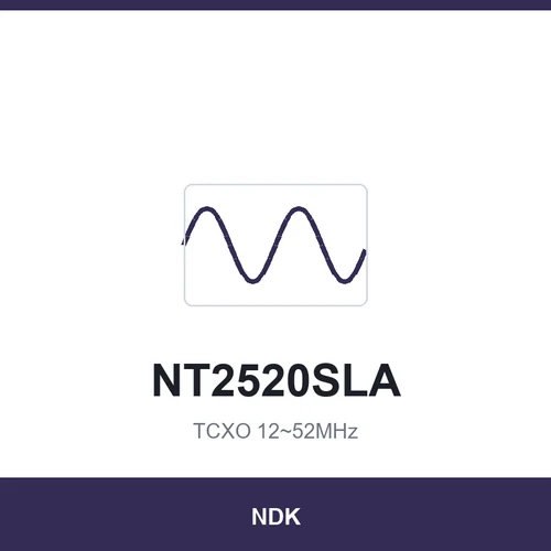 NDK NT2520SLA TCXO 12~52MHz 2.5x2.0x0.9