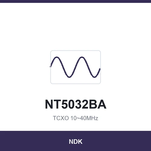 NDK NT5032BA TCXO 10~40MHz 5.0x3.2x1.8