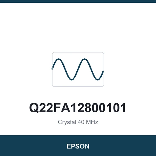 EPSON Q22FA12800101 Crystal 40 MHz 2016