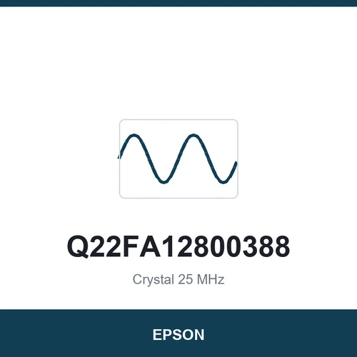 EPSON Q22FA12800388 Crystal 25 MHz 2016