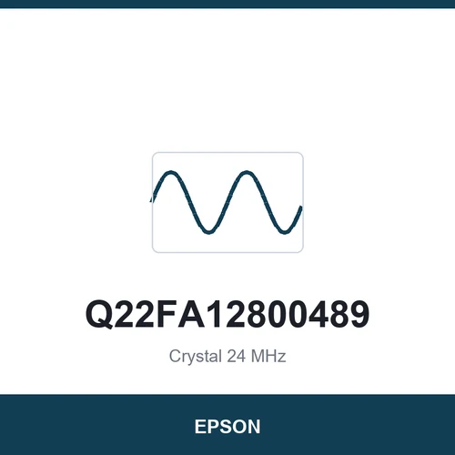 EPSON Q22FA12800489 Crystal 24 MHz 2016