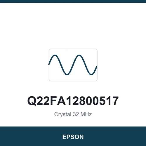 EPSON Q22FA12800517 Crystal 32 MHz 2016