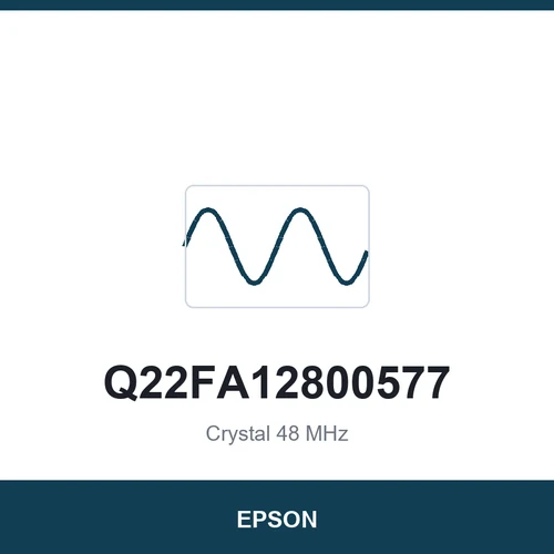 EPSON Q22FA12800577 Crystal 48 MHz 2016