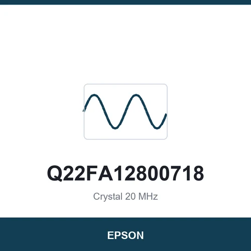 EPSON Q22FA12800718 Crystal 20 MHz 2016