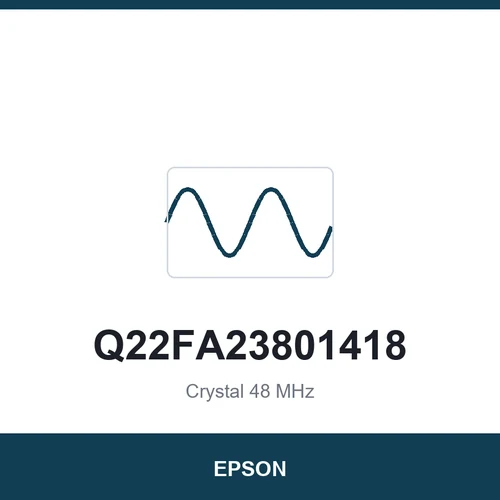EPSON Q22FA23801418 Crystal 48 MHz 3225