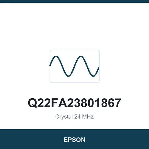 EPSON Q22FA23801867 Crystal 24 MHz 3225
