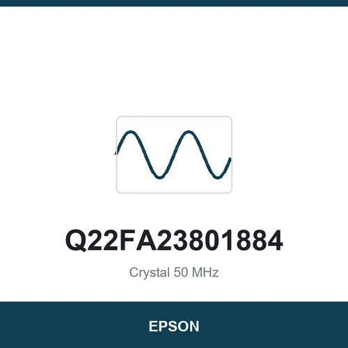 EPSON Q22FA23801884 Crystal 50 MHz 3225
