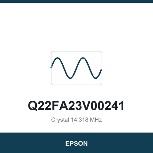 EPSON Q22FA23V00241 Crystal 14.318 MHz 3225