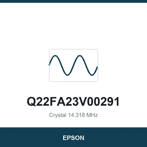 EPSON Q22FA23V00291 Crystal 14.318 MHz 3225