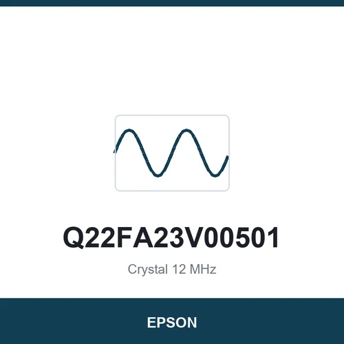 EPSON Q22FA23V00501 Crystal 12 MHz 3225