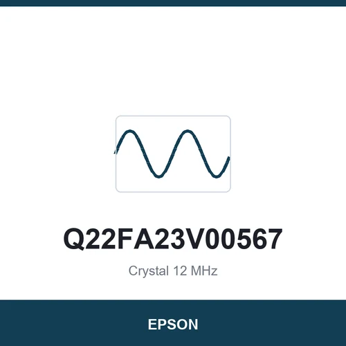 EPSON Q22FA23V00567 Crystal 12 MHz 3225