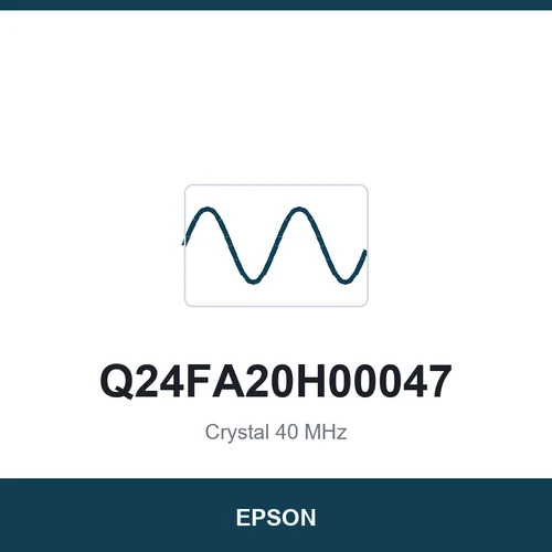 EPSON Q24FA20H00047 Crystal 40 MHz 2520