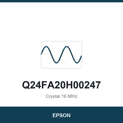 EPSON Q24FA20H00247 Crystal 16 MHz 2520
