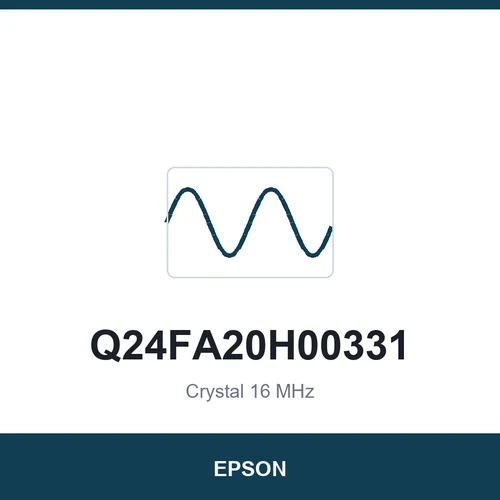 EPSON Q24FA20H00331 Crystal 16 MHz 2520