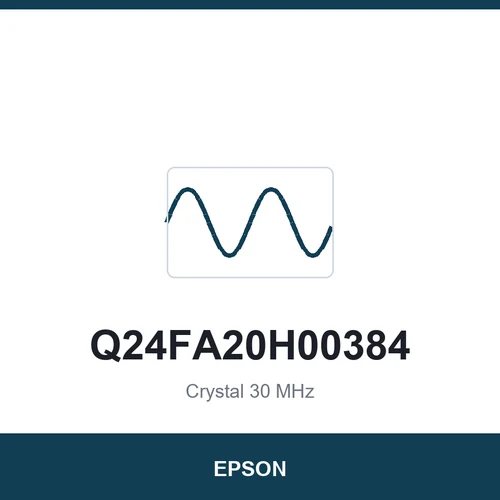 EPSON Q24FA20H00384 Crystal 30 MHz 2520