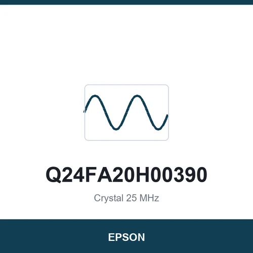 EPSON Q24FA20H00390 Crystal 25 MHz 2520