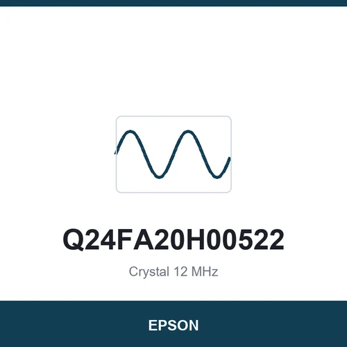 EPSON Q24FA20H00522 Crystal 12 MHz 2520