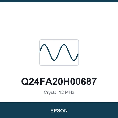 EPSON Q24FA20H00687 Crystal 12 MHz 2520