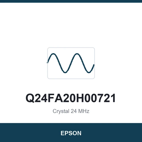 EPSON Q24FA20H00721 Crystal 24 MHz 2520