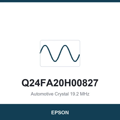 EPSON Q24FA20H00827 Automotive Crystal 19.2 MHz 2520