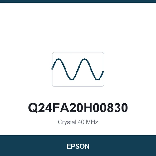EPSON Q24FA20H00830 Crystal 40 MHz 2520