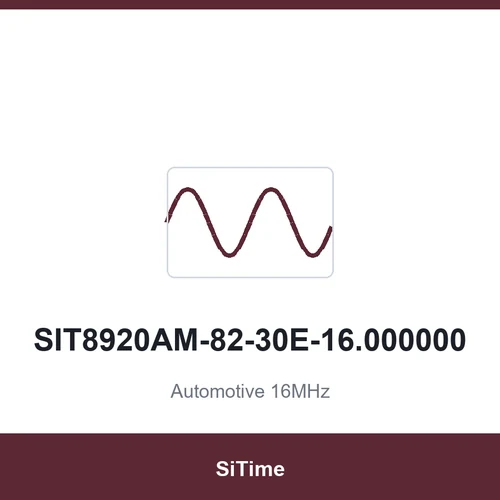 SiTime SIT8920AM-82-30E-16.000000 Automotive 16MHz SMD7050-4P