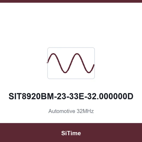 SiTime SIT8920BM-23-33E-32.000000D Automotive 32MHz SMD3225-4P