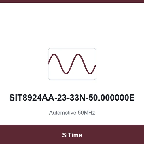 SiTime SIT8924AA-23-33N-50.000000E Automotive 50MHz SMD-4P