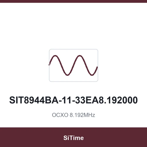 SiTime SIT8944BA-11-33EA8.192000 OCXO 8.192MHz SMD2016-4P