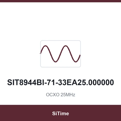 SiTime SIT8944BI-71-33EA25.000000 OCXO 25MHz SMD2016-4P
