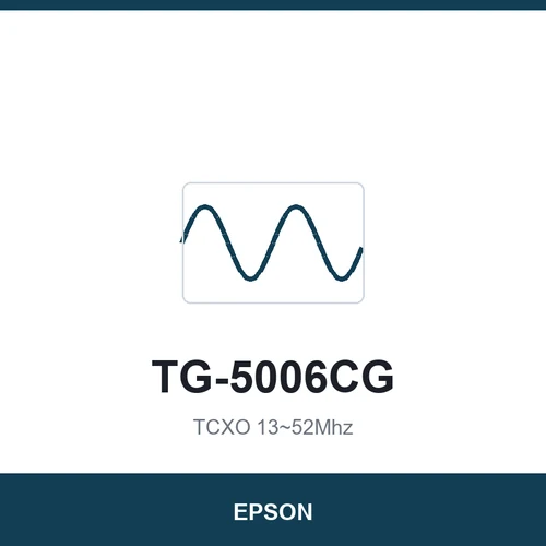 EPSON TG-5006CG TCXO 13~52Mhz 2.5x2.0x0.8