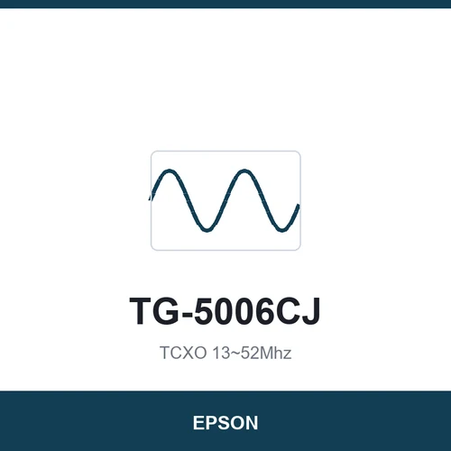 EPSON TG-5006CJ TCXO 13~52Mhz 2.0x1.6x0.73