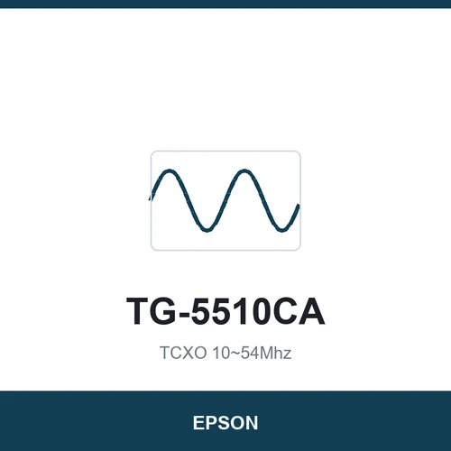 EPSON TG-5510CA TCXO 10~54Mhz 7.0x5.0x1.5