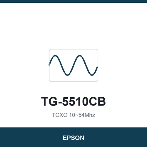 EPSON TG-5510CB TCXO 10~54Mhz 5.0x3.2x1.45