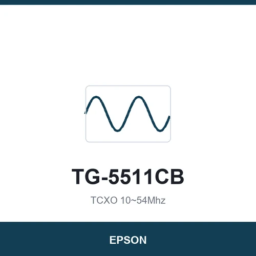 EPSON TG-5511CB TCXO 10~54Mhz 5.0x3.2x1.45