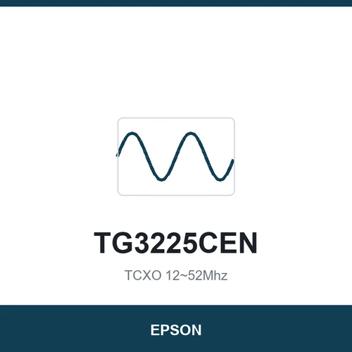 EPSON TG3225CEN TCXO 12~52Mhz 3.2x2.5x0.9
