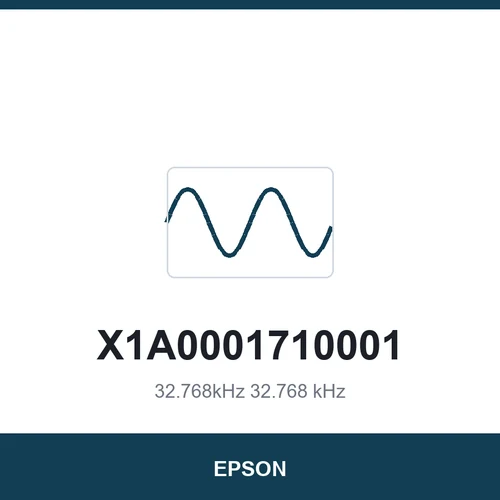 EPSON X1A0001710001 32.768kHz 32.768 kHz 2021