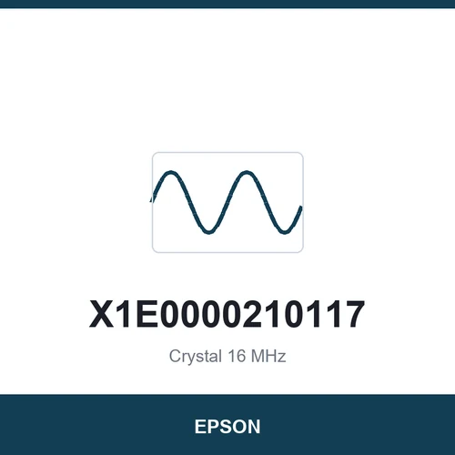 EPSON X1E0000210117 Crystal 16 MHz 3225