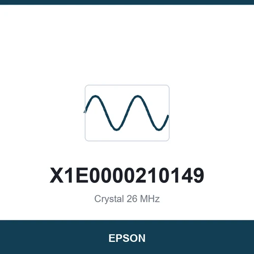 EPSON X1E0000210149 Crystal 26 MHz 3225