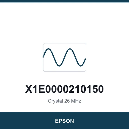 EPSON X1E0000210150 Crystal 26 MHz 3225