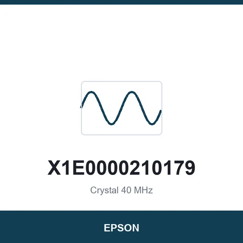 EPSON X1E0000210179 Crystal 40 MHz 3225