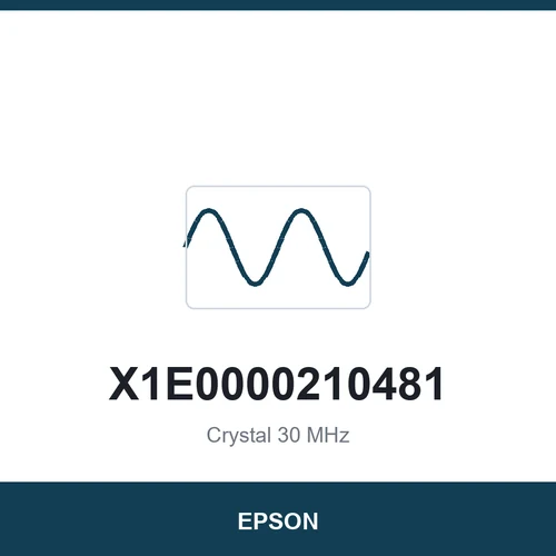 EPSON X1E0000210481 Crystal 30 MHz 3225