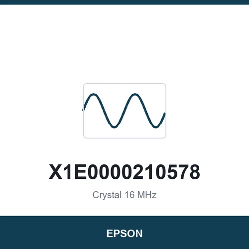 EPSON X1E0000210578 Crystal 16 MHz 3225